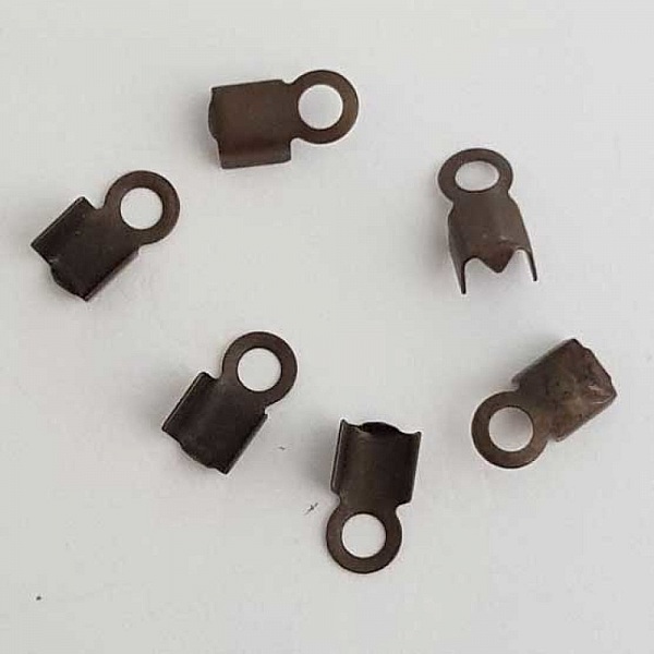 10 Embouts &agrave; coller Serres Cordons 4 x 4 mm N&deg;03