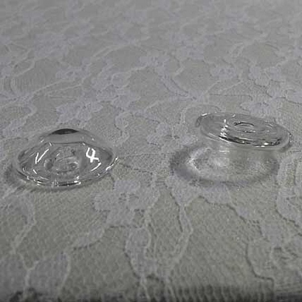 1 Boule en verre D&ocirc;me 25 mm 01 &agrave; remplir