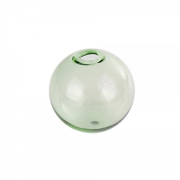 1 12mm rund glaskula Gr&ouml;n att fylla