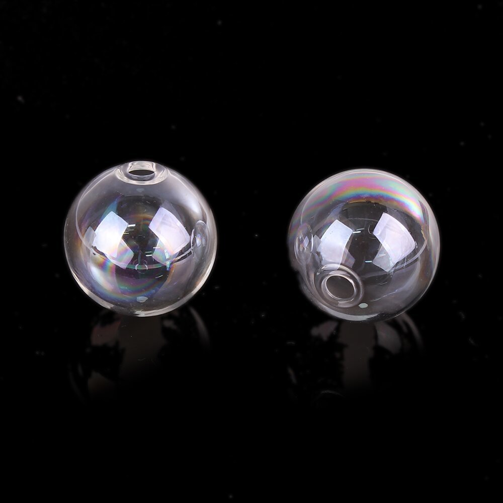 1 Glaskula 20mm AB Genomskinlig för fyllning