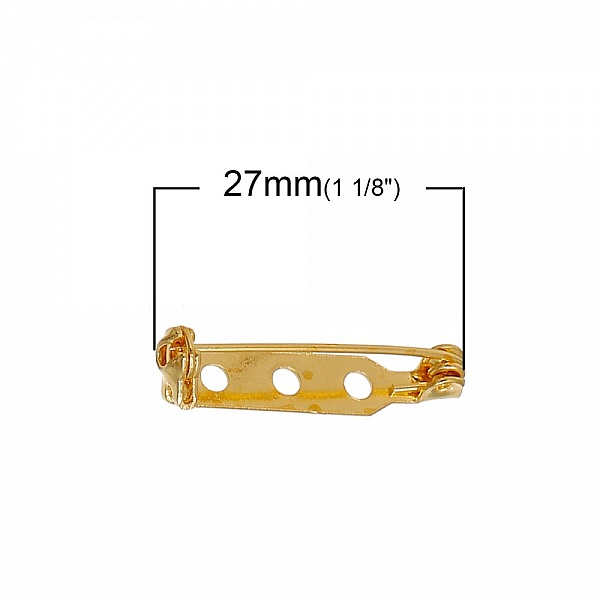 1 Spindelst&ouml;d 27mm N&deg;01 Guld