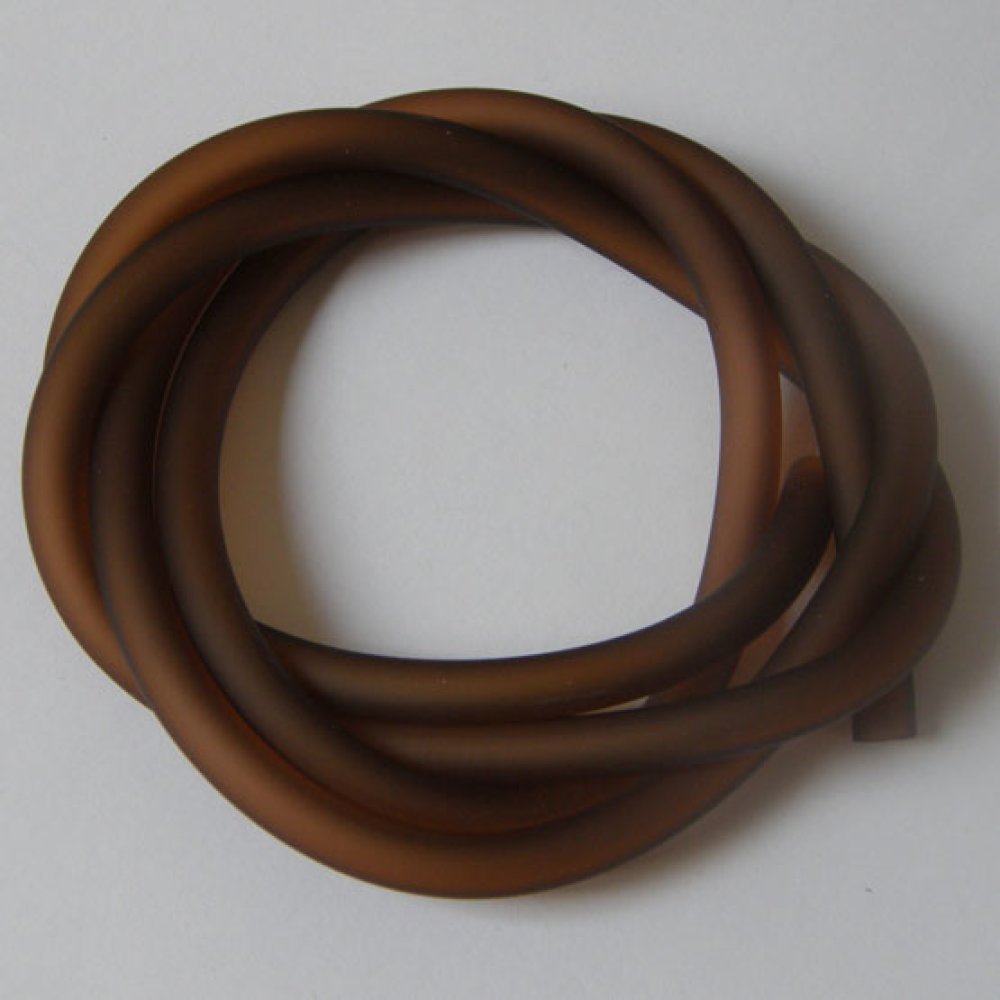 1 meter PVC-snöre 3 mm karamell
