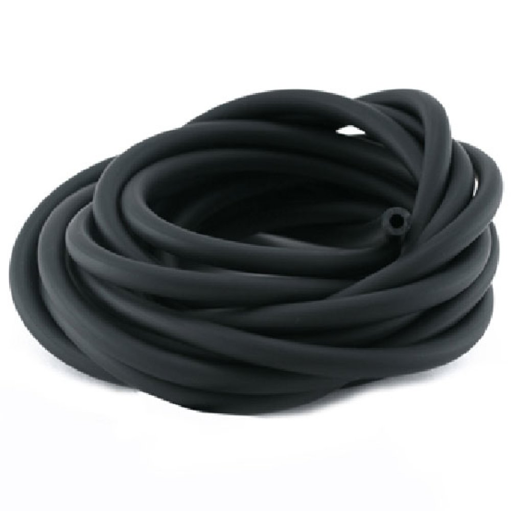 1 meter Pvc-hålig sladd 3 mm svart