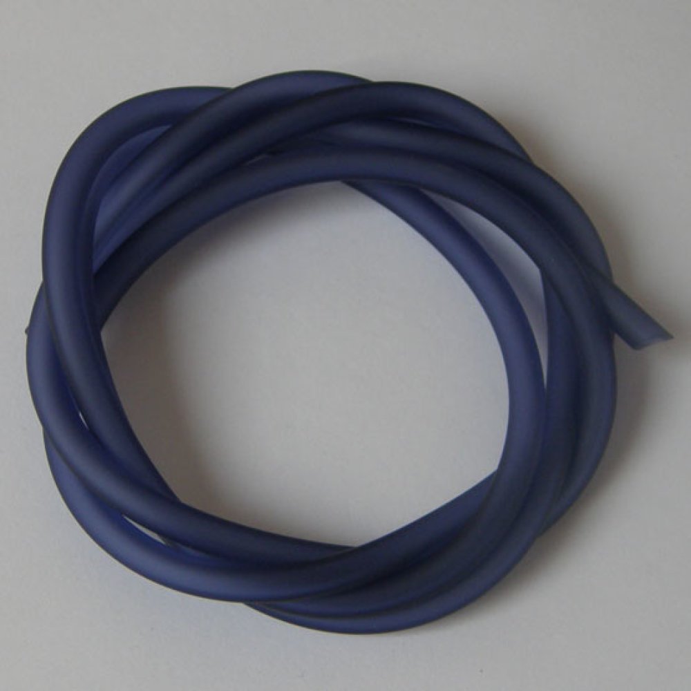 1 meter Pvc hålslinga 5 mm blå Montana