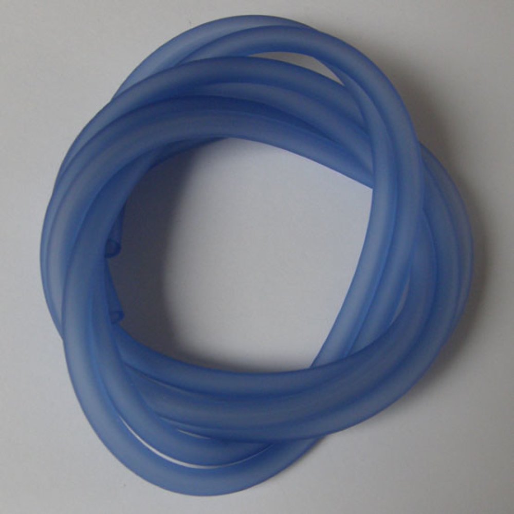 1 meter Pvc-hålig sladd 5 mm Blå Medium