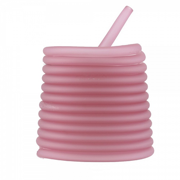 1 meter Pvc Hollow Cord 5 mm Plum