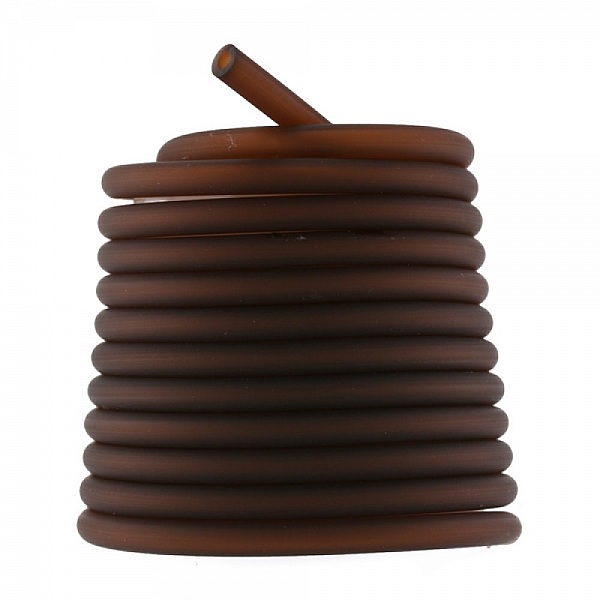 1 meter Pvc-h&aring;lsn&ouml;re 6,5 mm karamell