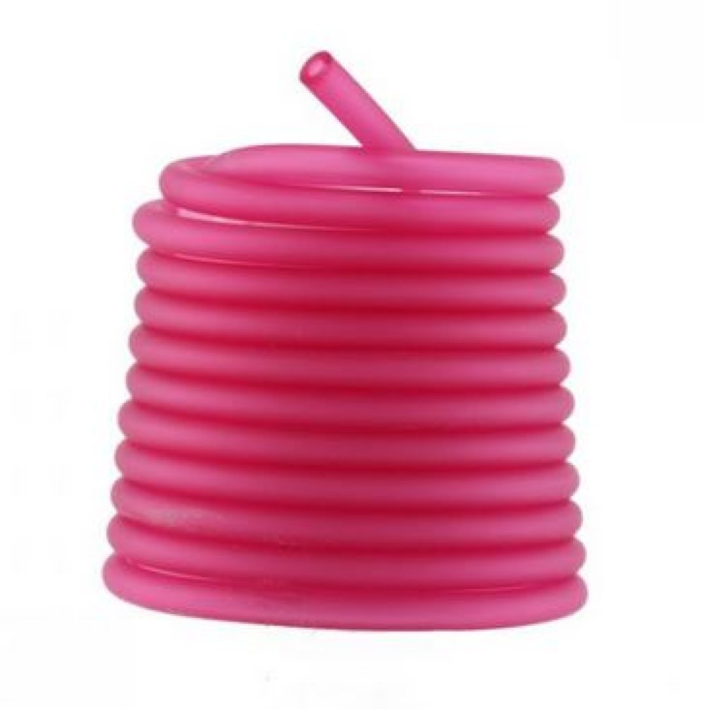 1 meter Pvc-hålig sladd 6,5 mm Fushia Medium