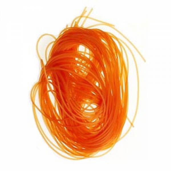 1 meter 1,5 mm orange PVC-tr&aring;d.