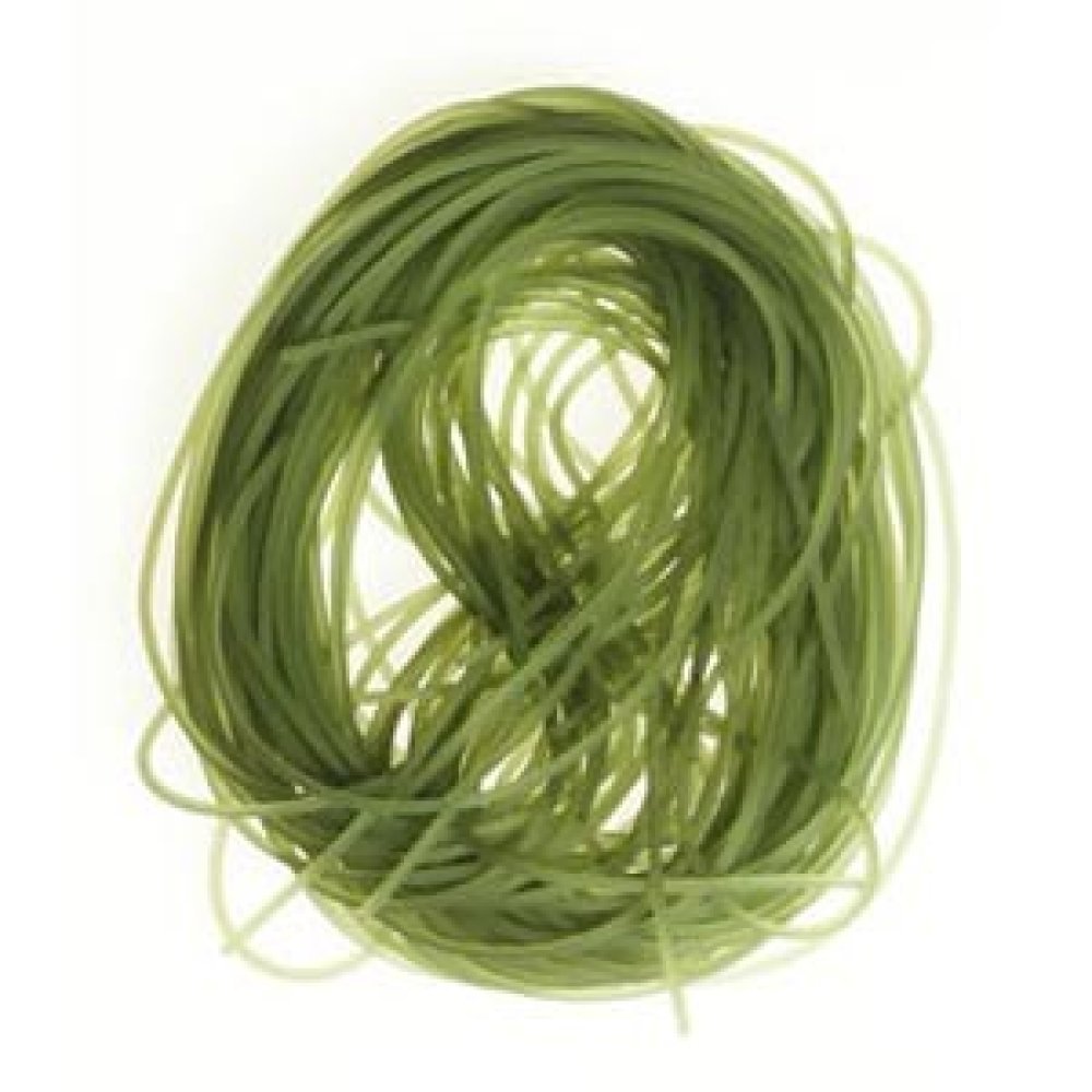 1 meter 1,5 mm PVC-tråd Olivgrön.