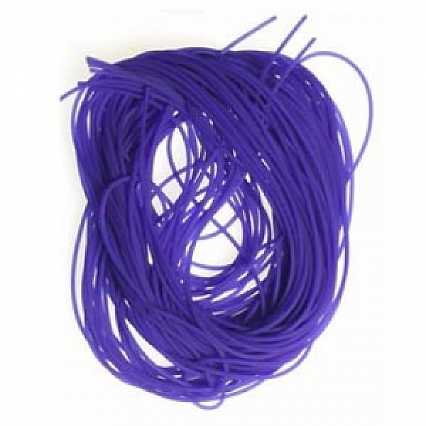 1 meter 1,5 mm violett PVC-tr&aring;d.