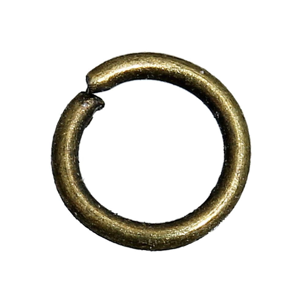 20 öppna kopplingsringar 05 mm brons