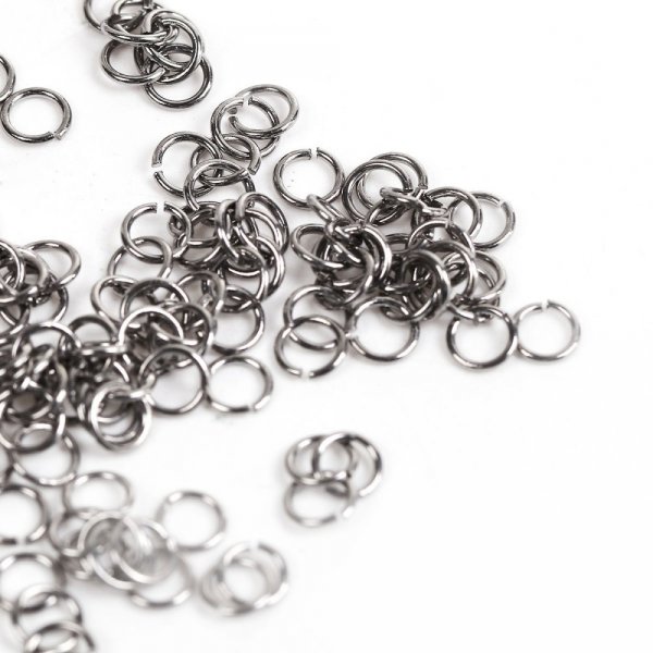 20 &Ouml;ppna fogringar 04 mm Rostfritt st&aring;l nr 01-02