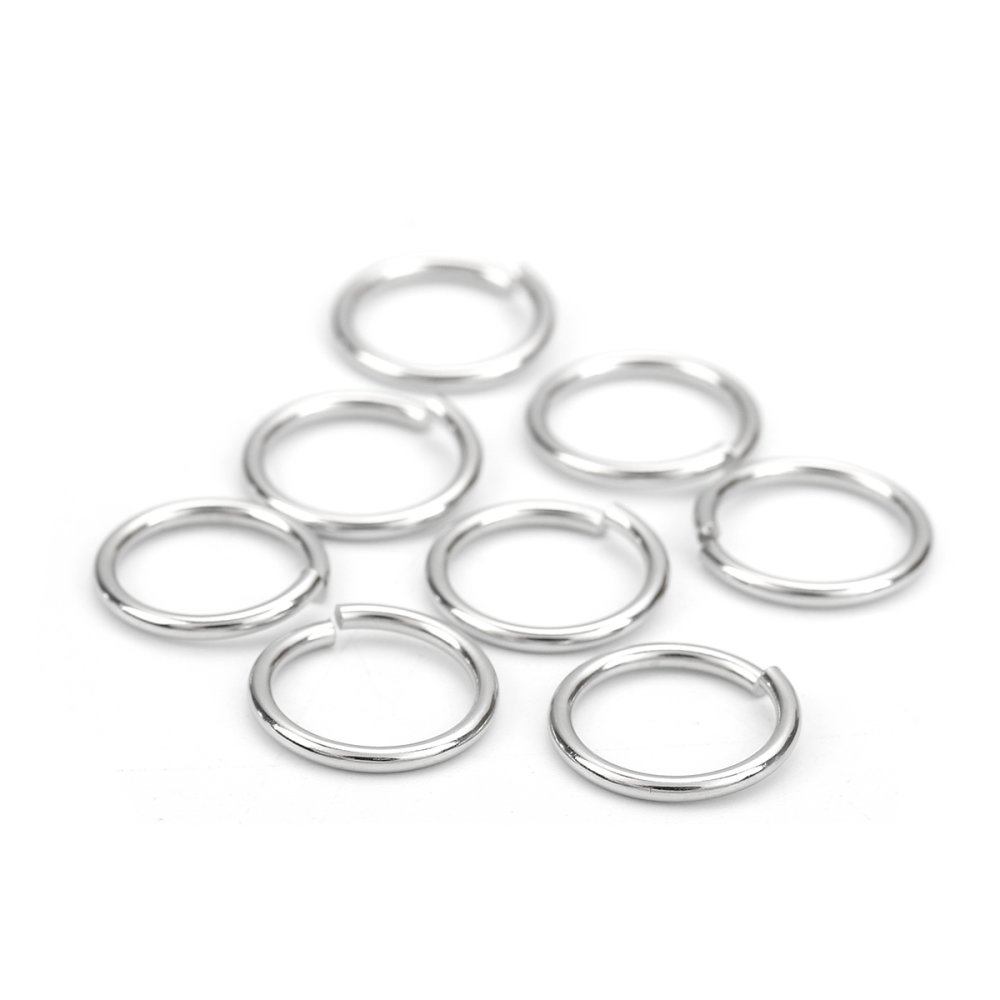 20 öppna anslutningsringar 13 mm Rostfritt