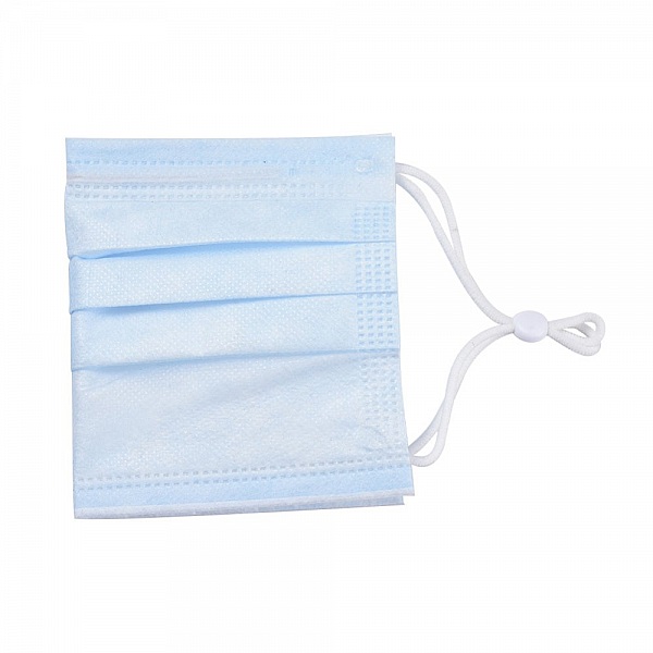 20 vita elastiska band med justerbart sp&auml;nne f&ouml;r masker.