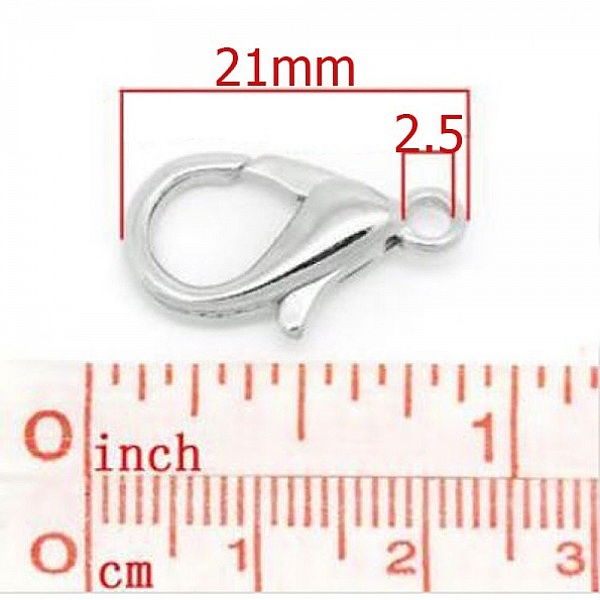 20 karbinhakarsp&auml;nnen 21 x 12 mm.