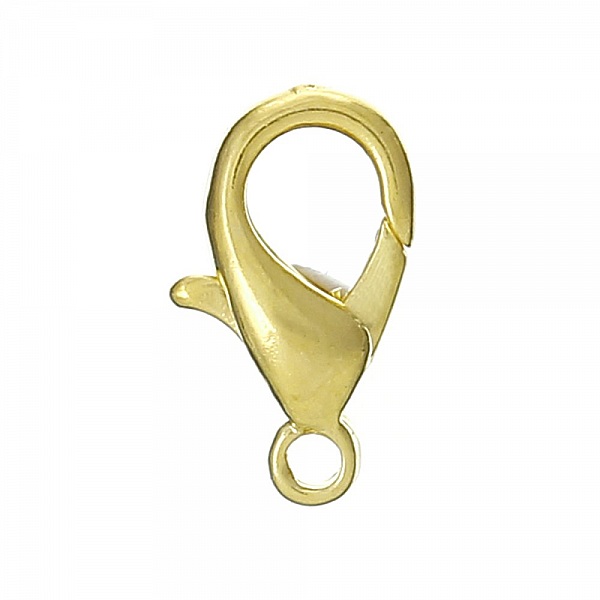 20 karbinhakarbiner 10 x 06 mm guldpl&auml;terade