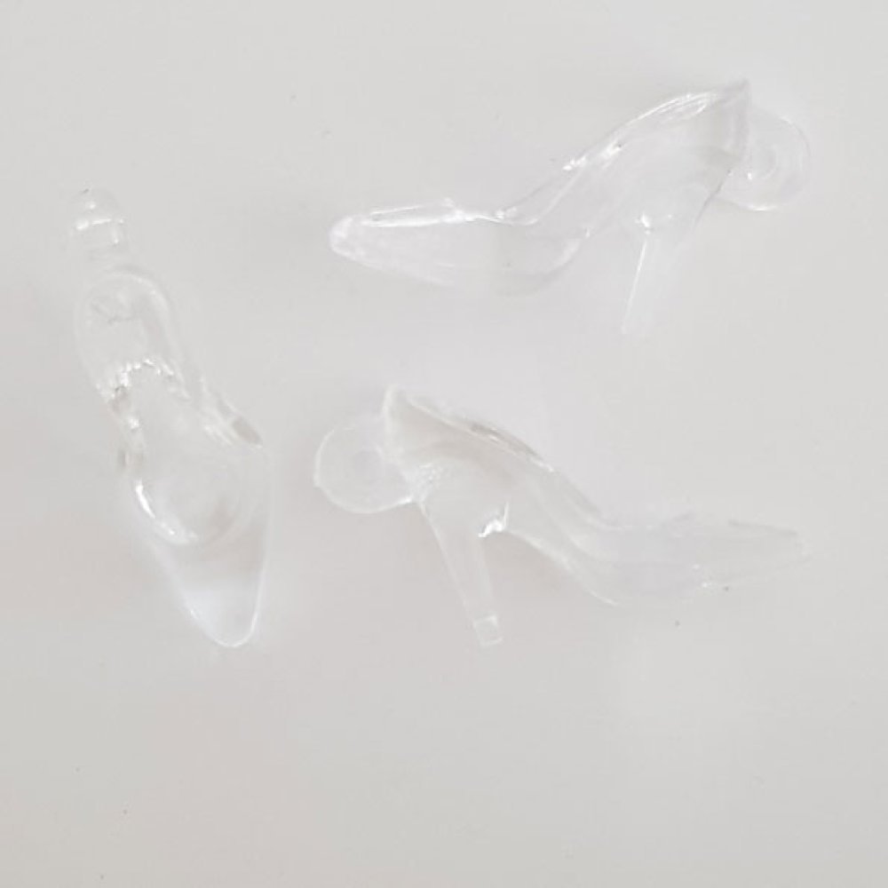 3 sko berlocker N°33 Transparent