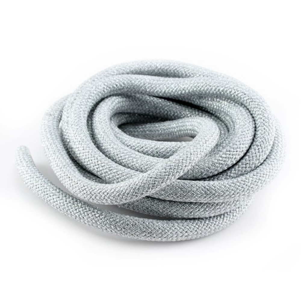 40 cm klätterrep runt 10 mm Silver