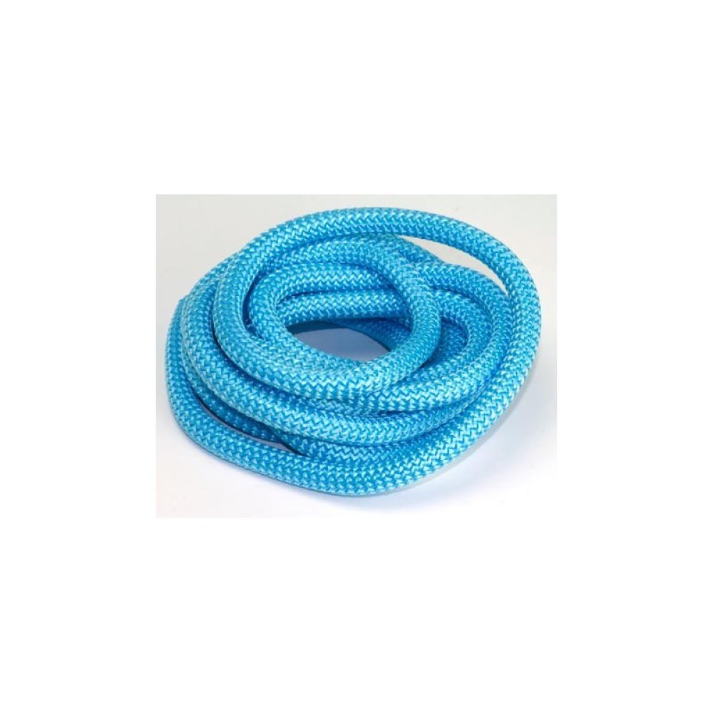 40 cm klätterrep runt 10 mm Sky Blue