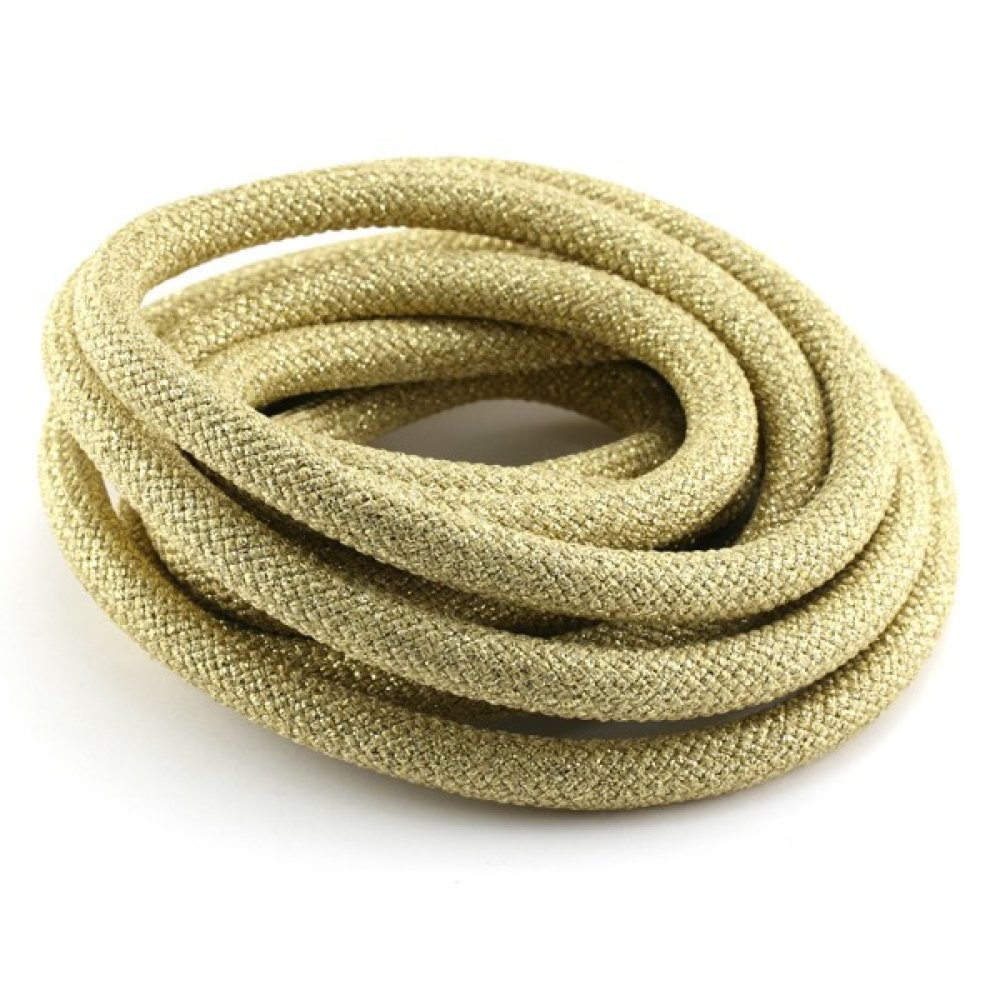 40 cm klätterrep runt 10 mm Guld