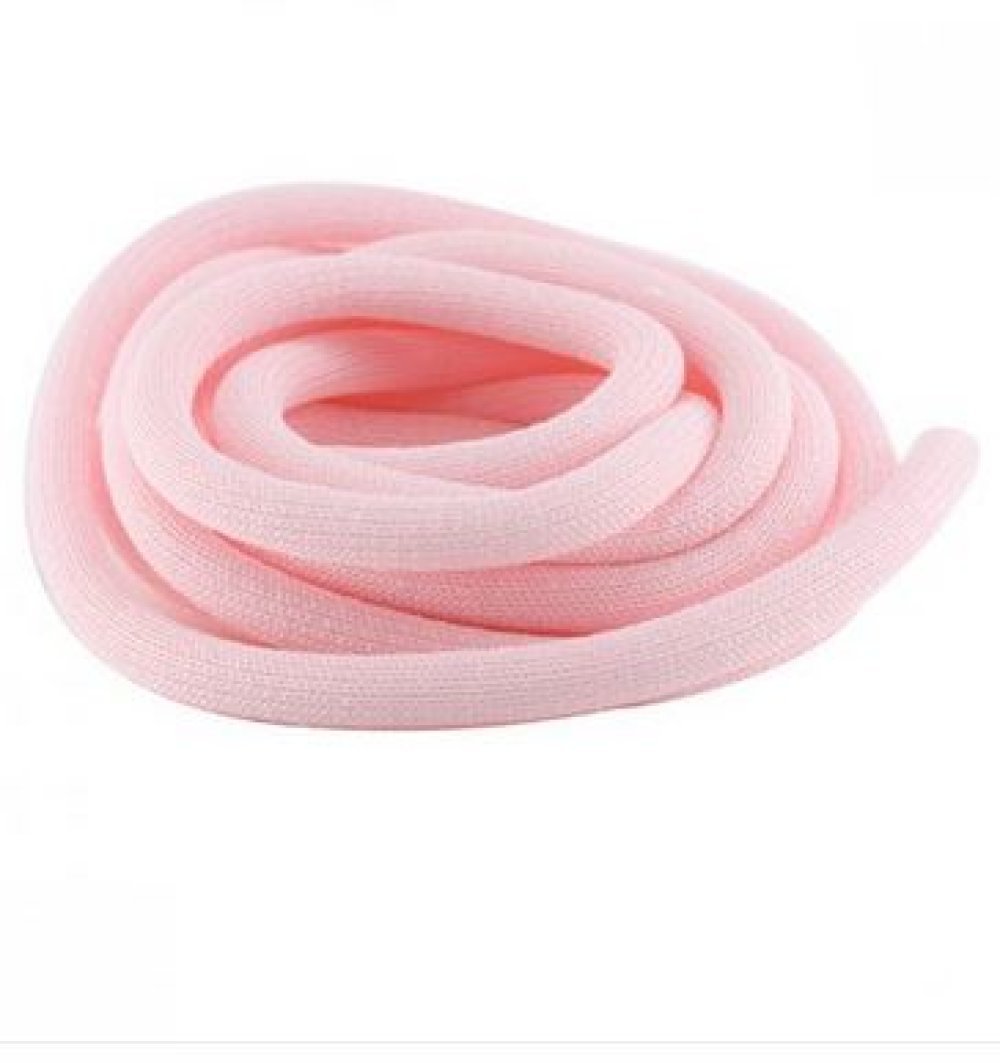 40 cm klätterrep runt 10 mm rosa glitter