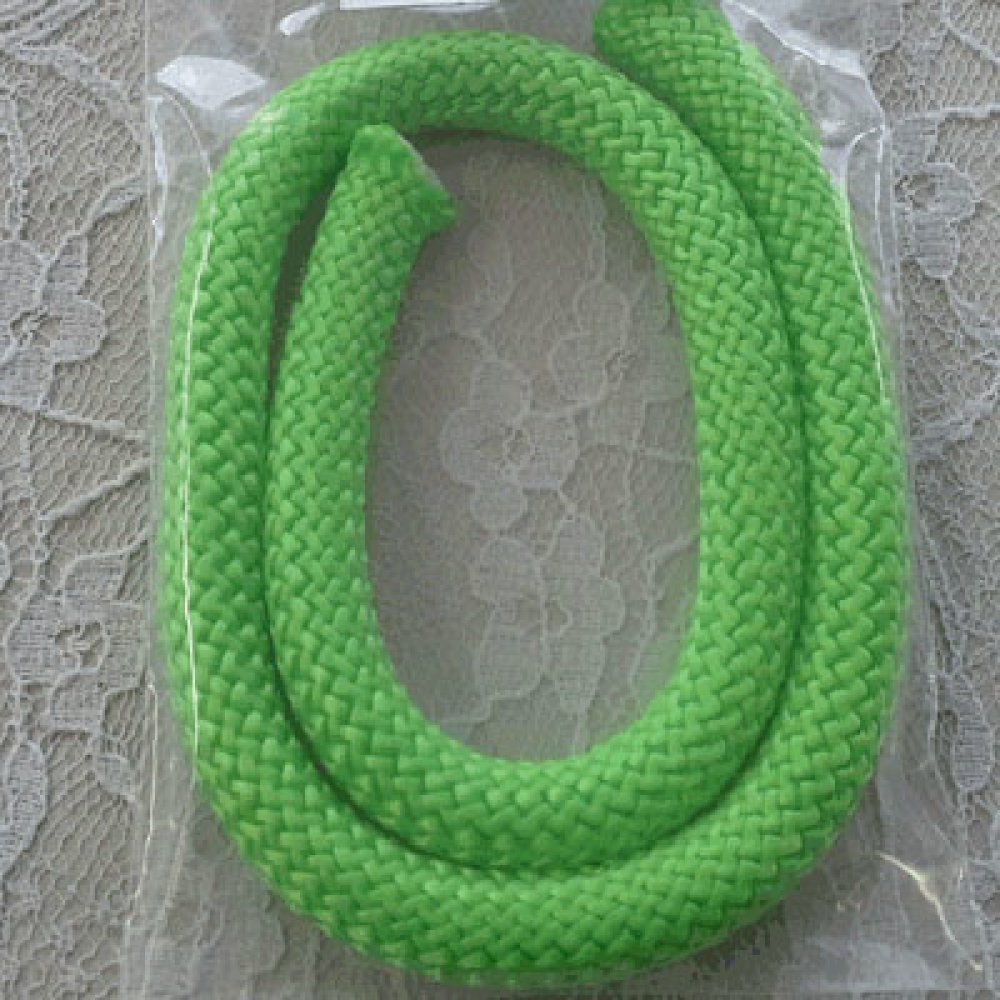 40 cm klätterrep runt 10 mm Fluo