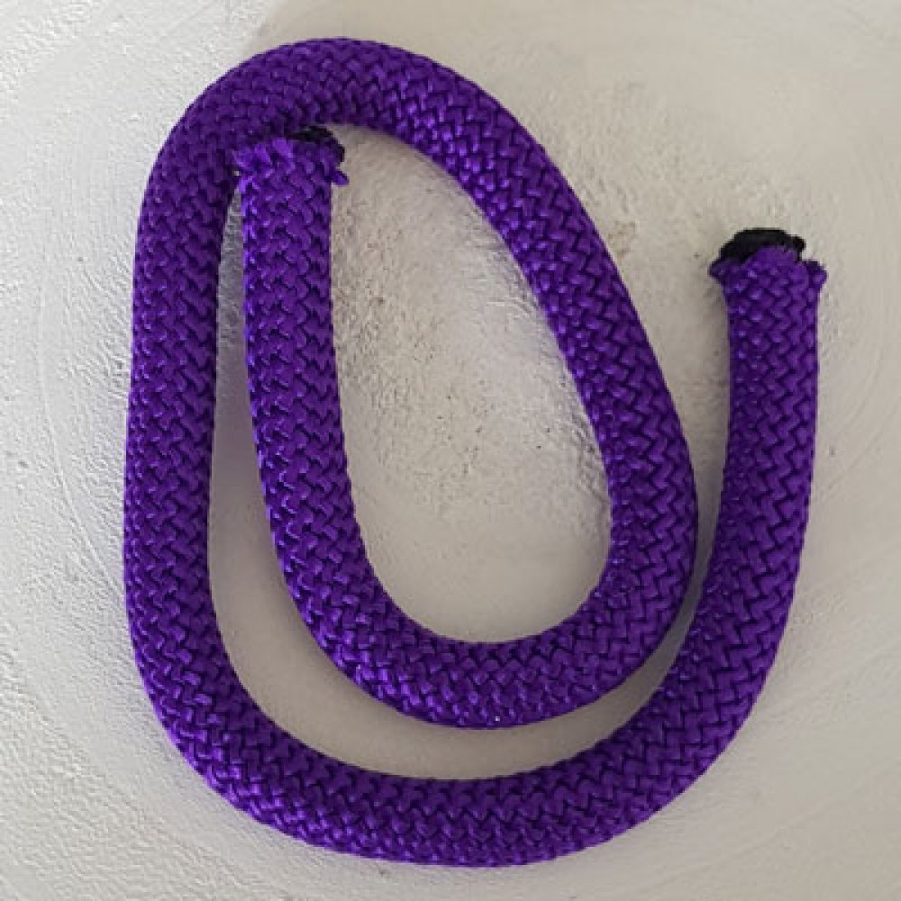 40 cm klätterrep runt 10 mm Lila