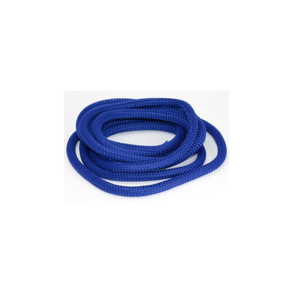 40 cm klätterrep runt 10 mm Blue Electric