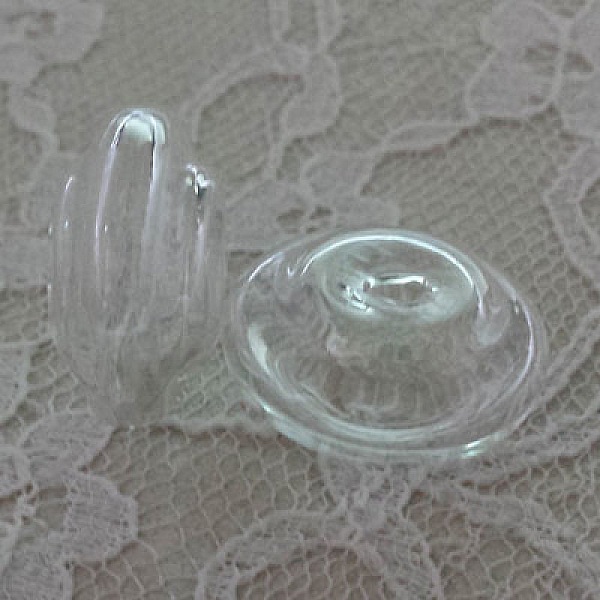 5 glaskulor Platta N&deg;06 att fylla