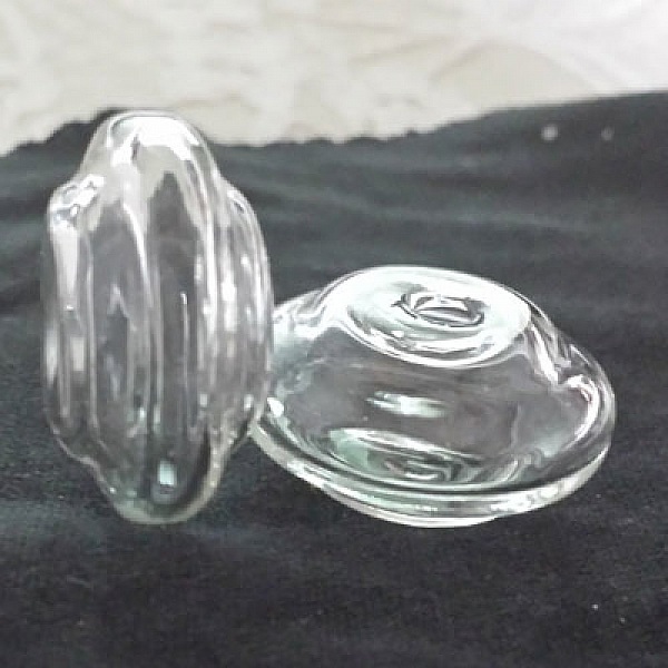 5 glaskulor Platta N&deg;06 att fylla