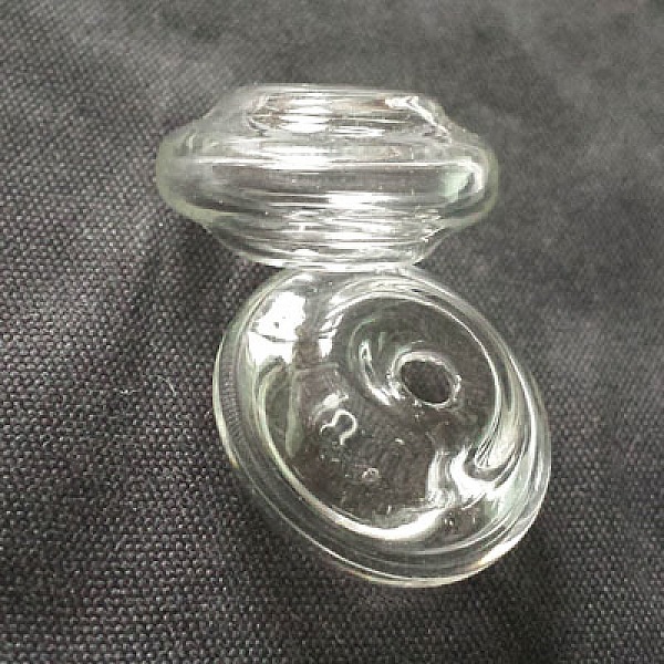 5 glaskulor Platta N&deg;06 att fylla