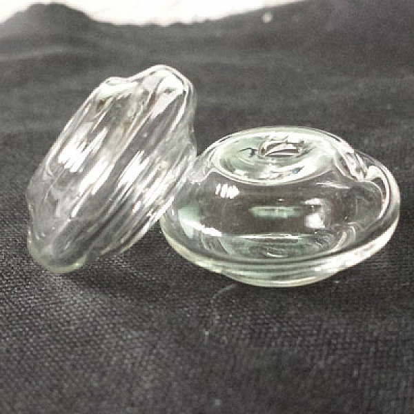 5 glaskulor Platta N&deg;06 att fylla