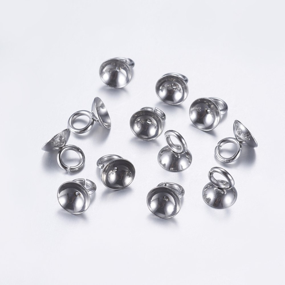 5 Rund glasskål för bollar N°01.
