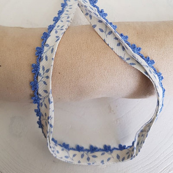 80 cm Multi-Flower och spets Bias Ribbon N&deg;03