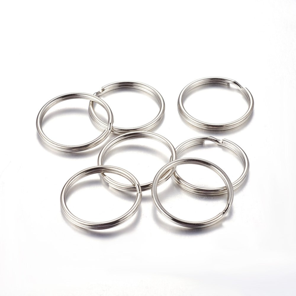 Rund nyckelring 30 mm N°02