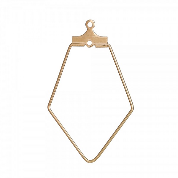 Diamond Primer Gold Earring Holder N&deg;02 x 10 stycken