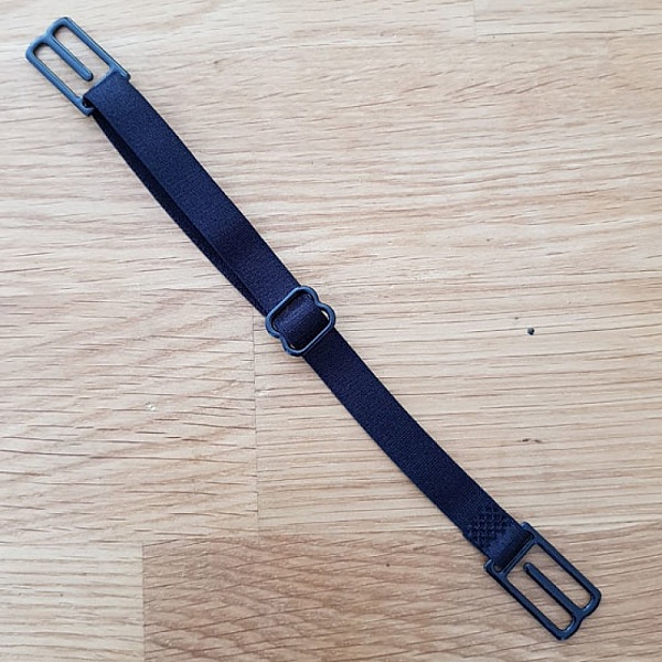 Elastiskt band 10 Justerbara maskf&ouml;rl&auml;ngningar &ouml;ronkrok Svart maskf&ouml;rl&auml;ngning