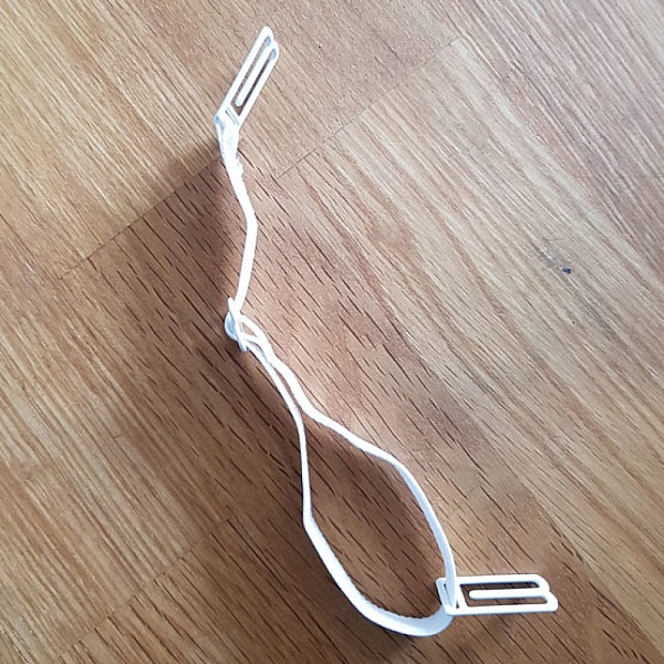 Elastiskt band Justerbar maskf&ouml;rl&auml;ngning &ouml;ronkrok Fushia maskf&ouml;rl&auml;ngning