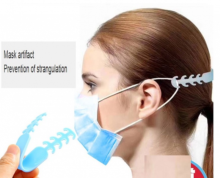 Elastiskt band Justerbar &ouml;ronskydd, motst&aring;ndskraftig mot &ouml;ronsm&auml;rta Gul