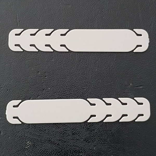 Elastiskt band Justerbart &ouml;ronskydd f&ouml;r mask N&deg;02 Grey