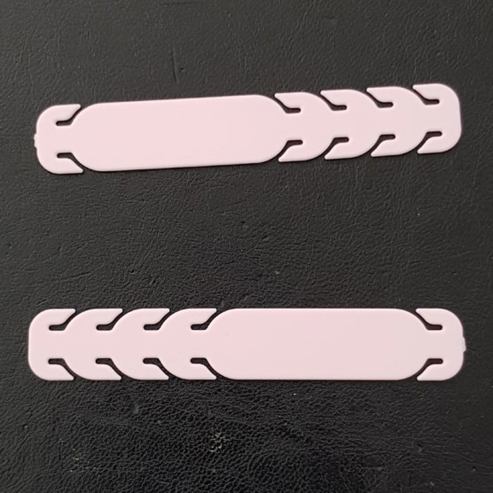 Elastiskt band Justerbart öronskydd för mask N°02 Pink