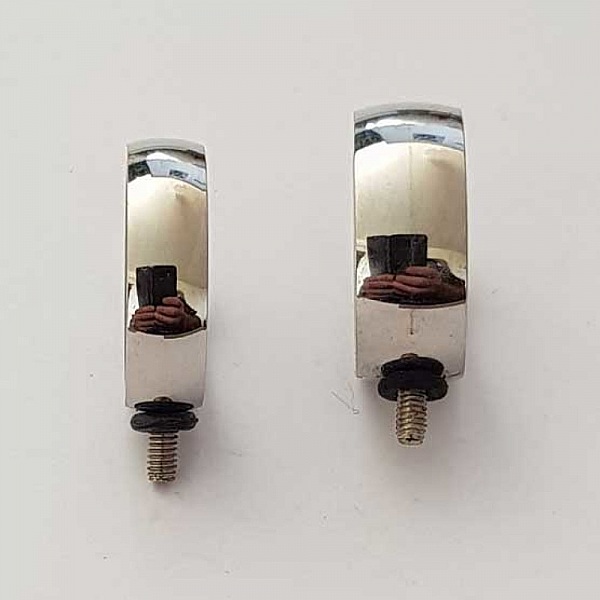 Bague Vis Modulable interchangeable acier inoxydable taille 17 anneau &eacute;pais