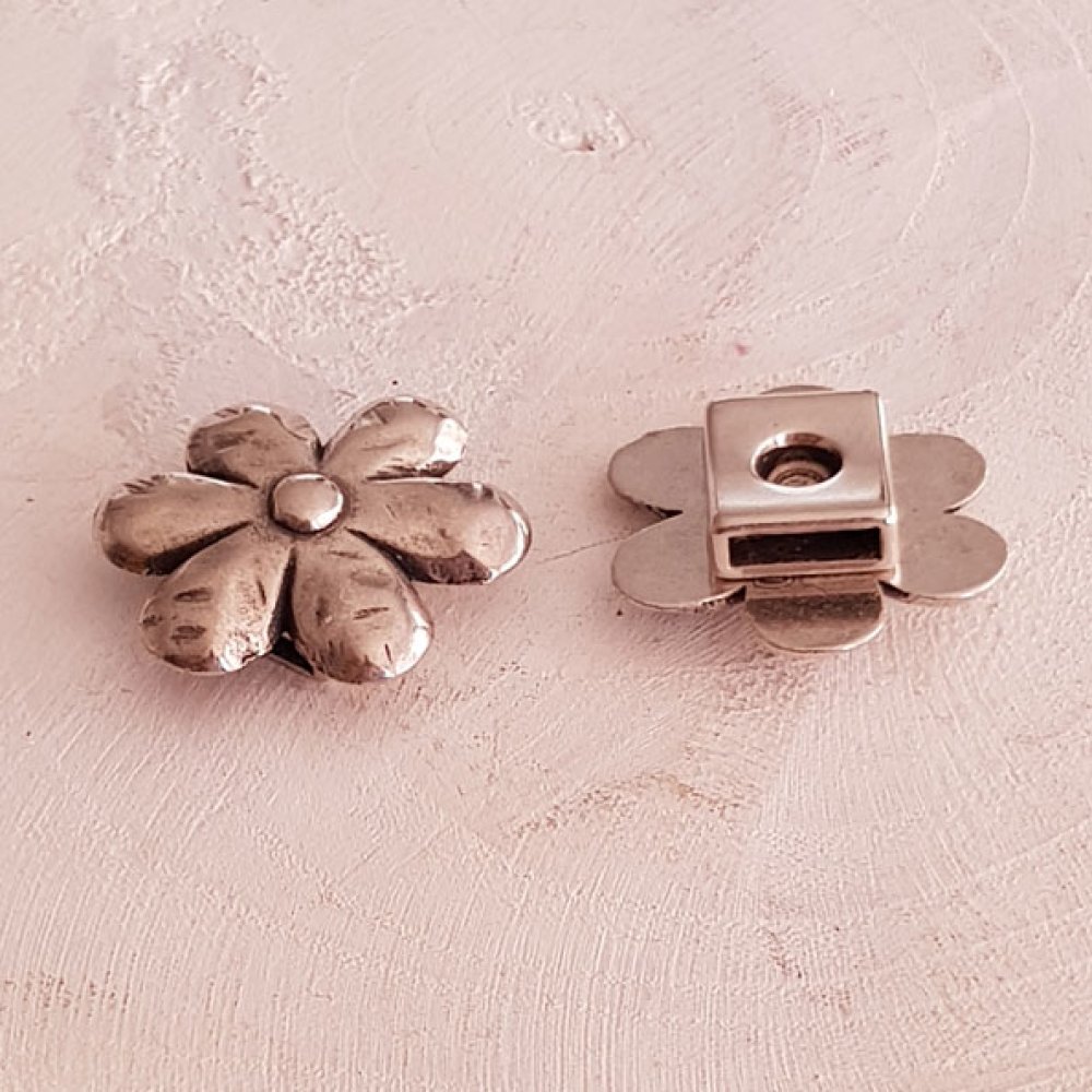 Zamac-ring för läder 10 mm N°01