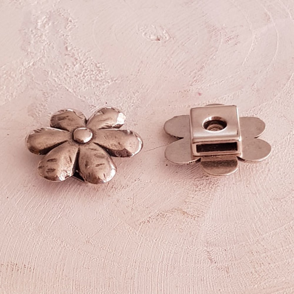 Zamac-ring för läder 10 mm N°01