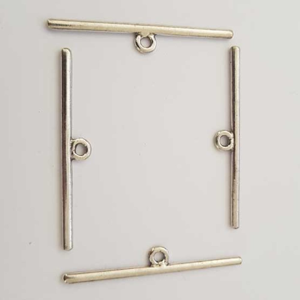 Stång för silver metalllås N°06