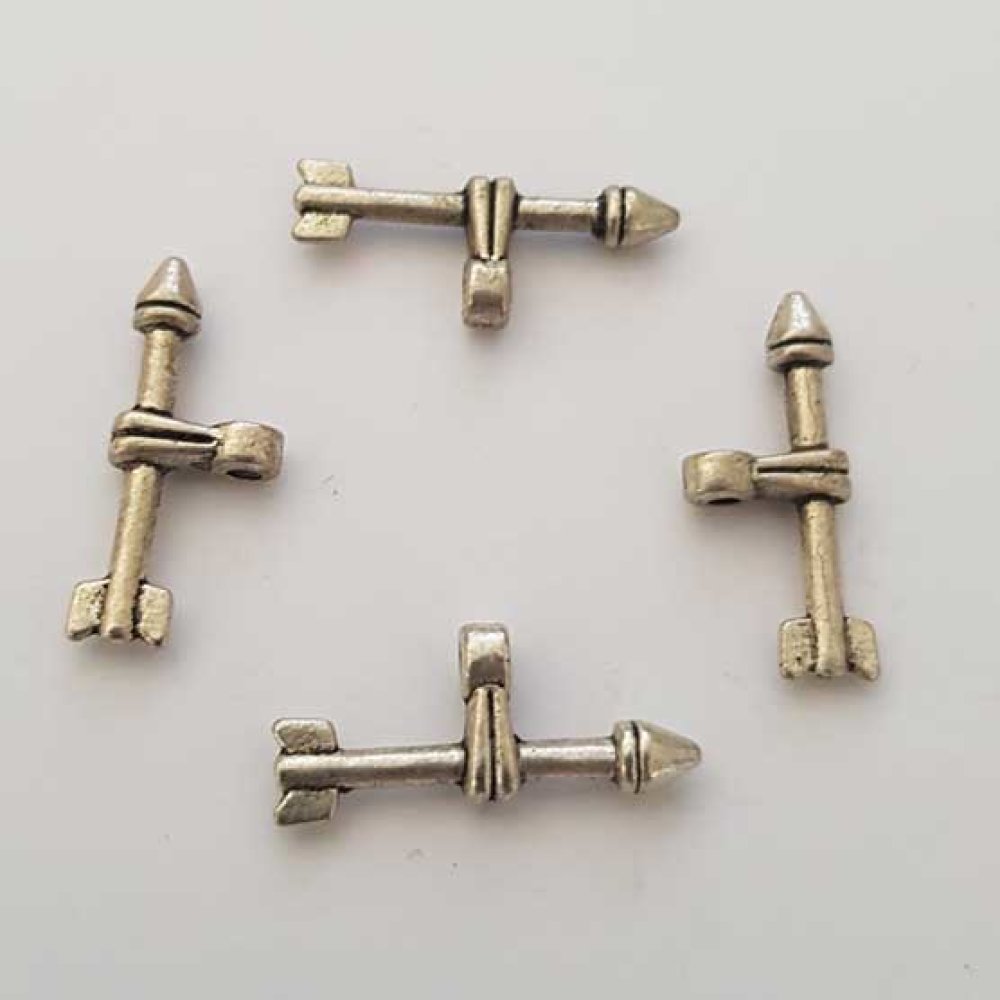 Stång för silver metalllås N°10
