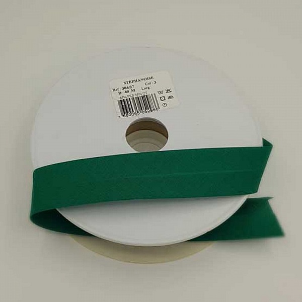 All textil, sl&auml;t, sned 1 meter hals 3 M&ouml;rkgr&ouml;n