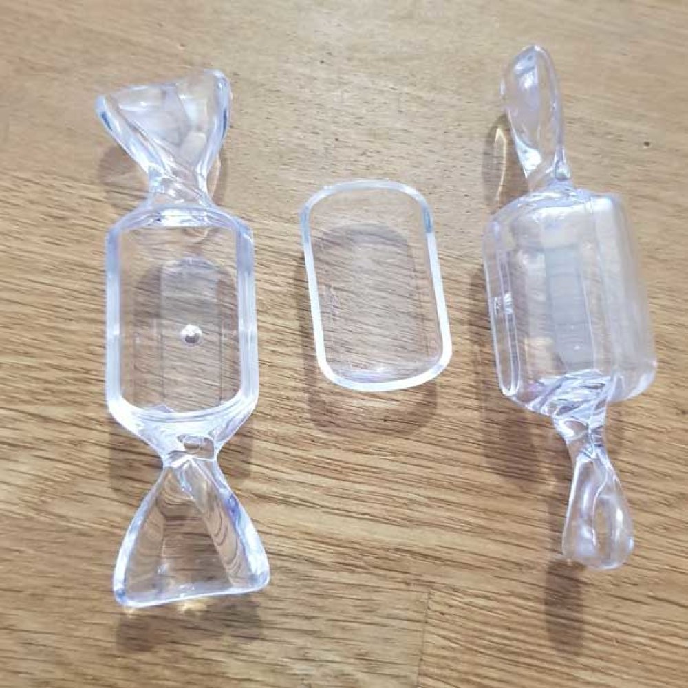 Plastgodis för fyllning