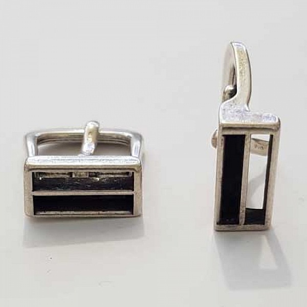 Boucle de ceinture Argent en Zamac N&deg;22 16mm